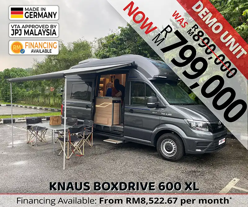 MAN Camper Van 600 XL Caravan Malaysia